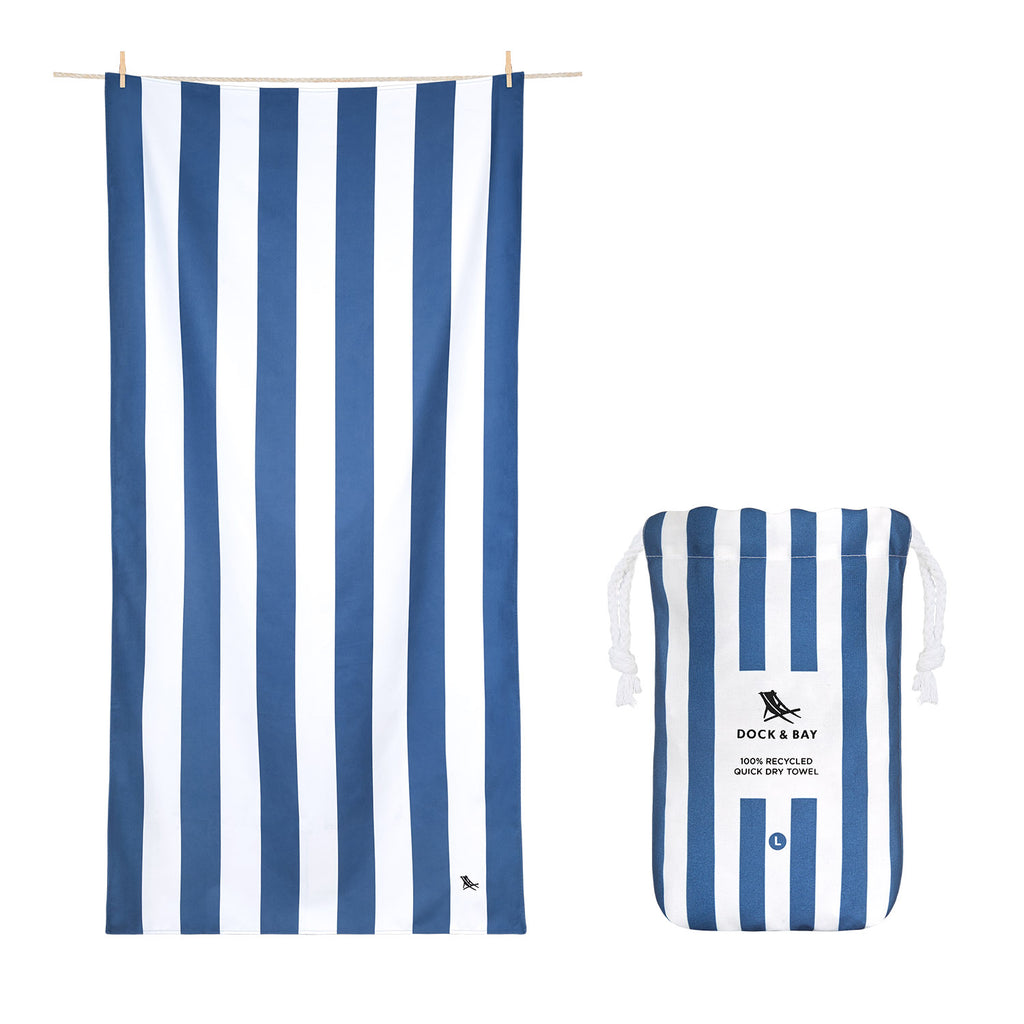 dock and bay towels beach