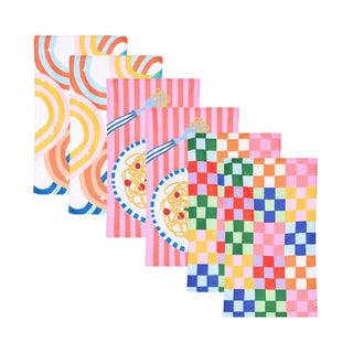Dock & Bay Tea Towel - Spaghetti Night (Set of 6)