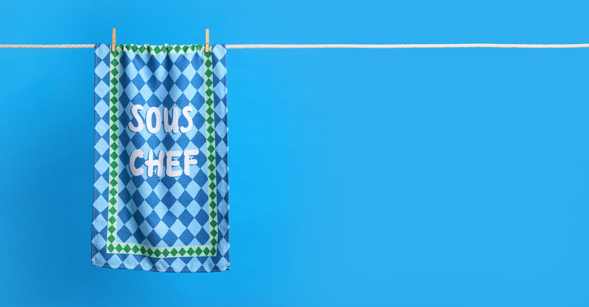 Dock & Bay Tea Towel - Sous Chef