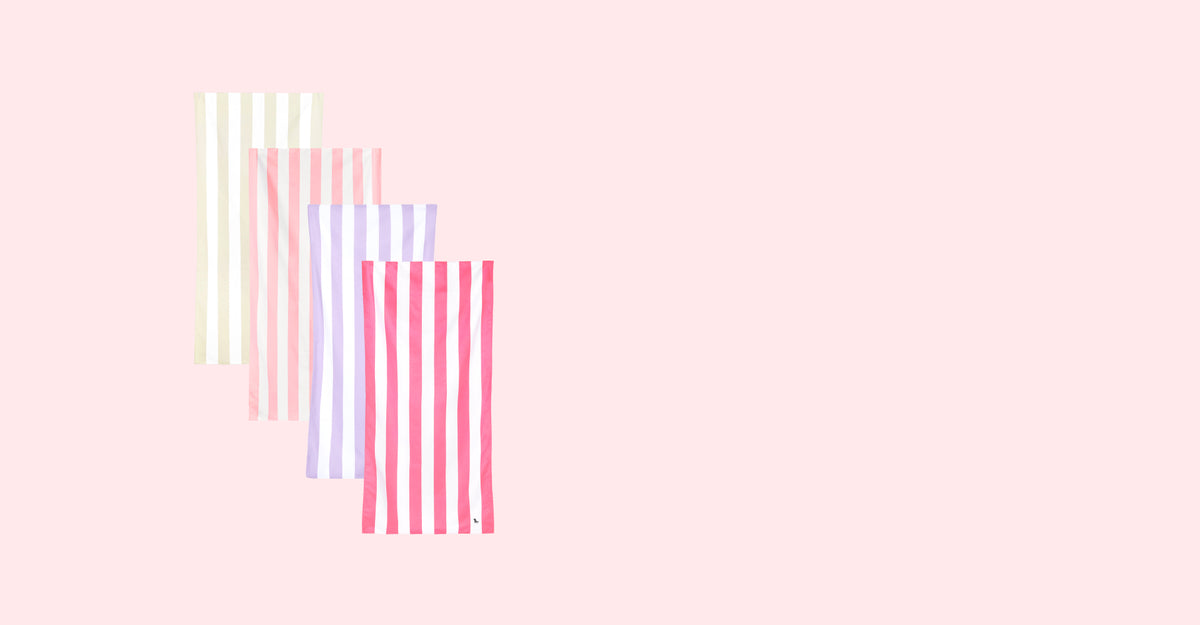 Dock & Bay Quick Dry Towels - Pretty In Pink (Set of 4)