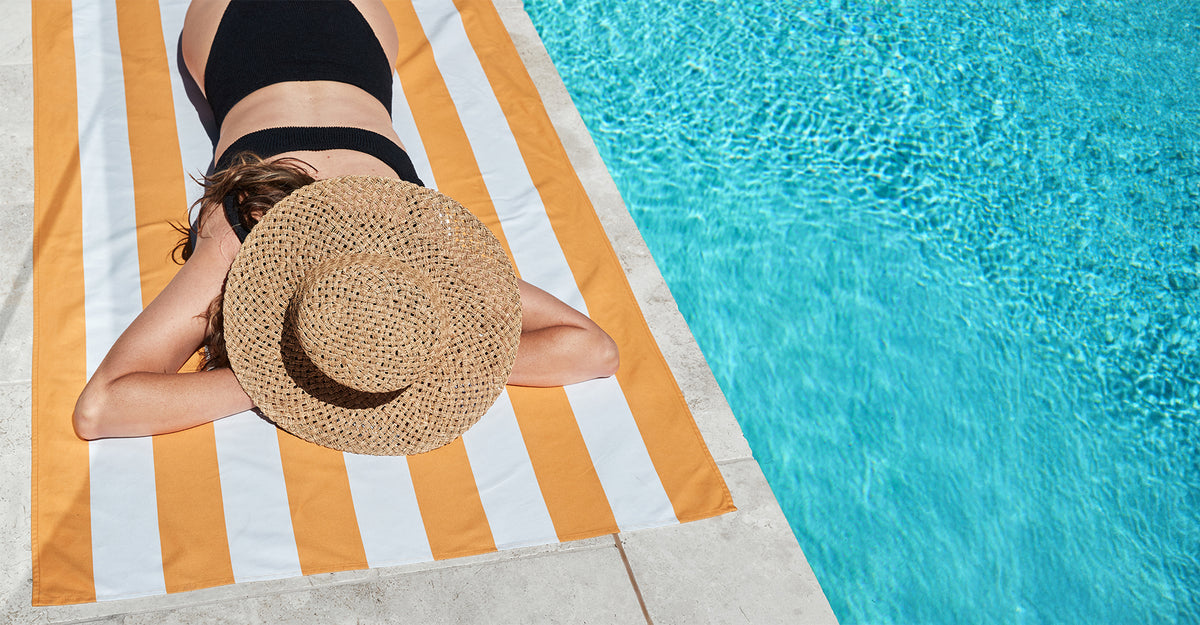 Dock & Bay Quick Dry Towel - Ipanema Orange
