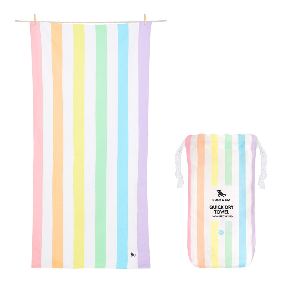 Dock & Bay Quick Dry Towel - Unicorn Waves